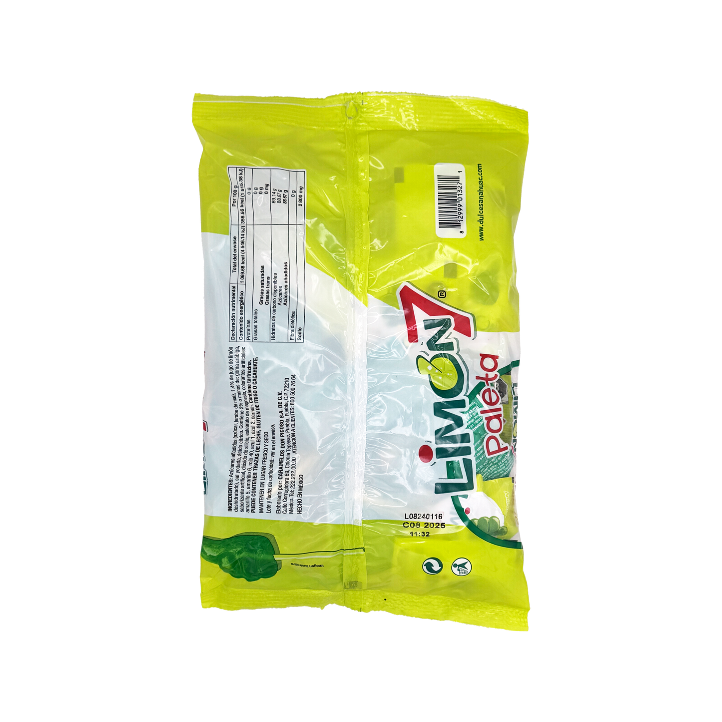 Anahuac Limon 7 Lollipops - Sabores De Mexico