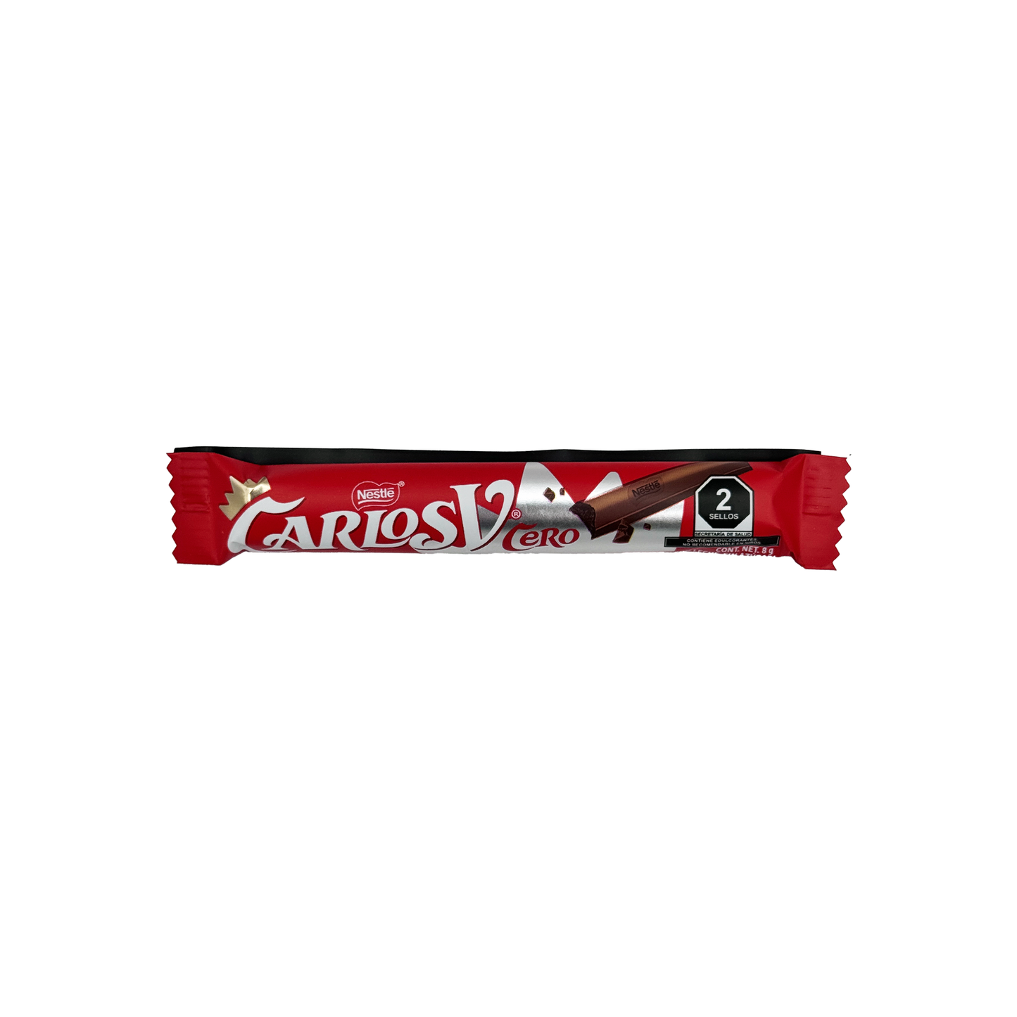 Carlos V Stick Cero – Sugar-Free Chocolate Bars (14 Pieces) | Authentic Mexican Chocolate