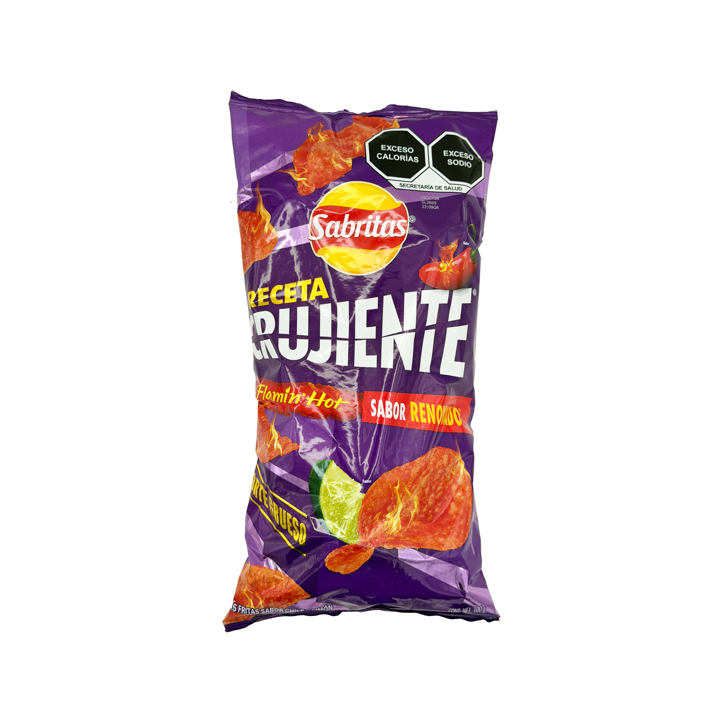 Sabritas Crujientes Flamin Hot Mexican Chips