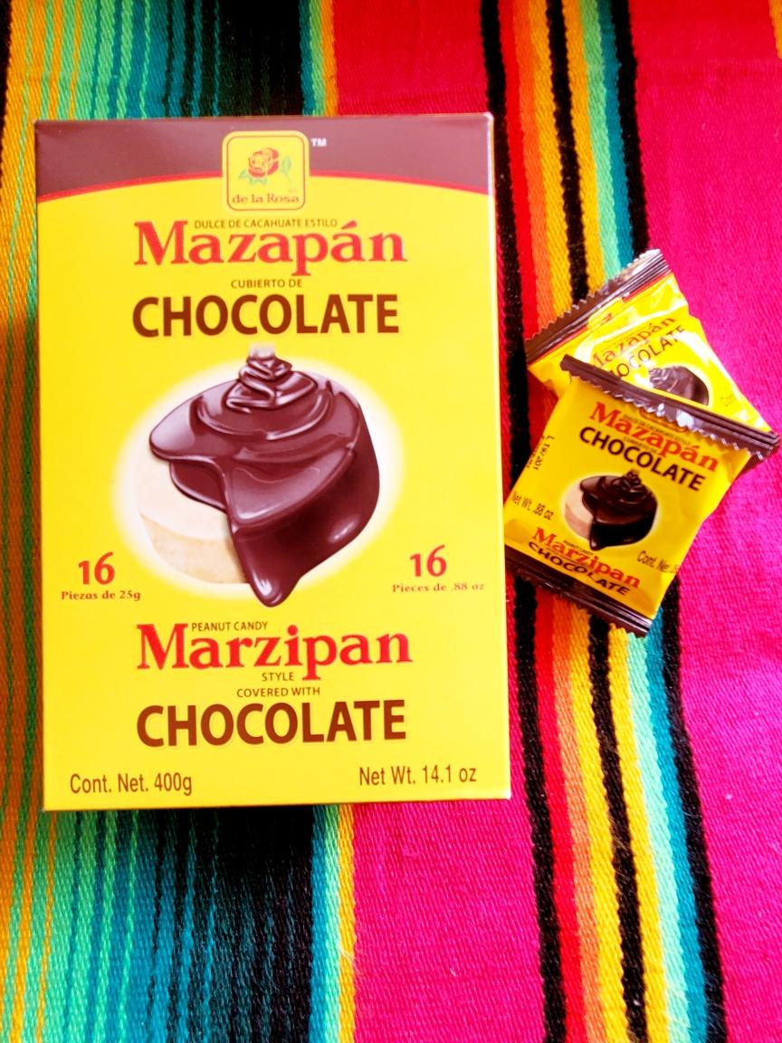 De La Rosa Chocolate Covered Mazapan, Box of 16 - Sabores De Mexico
