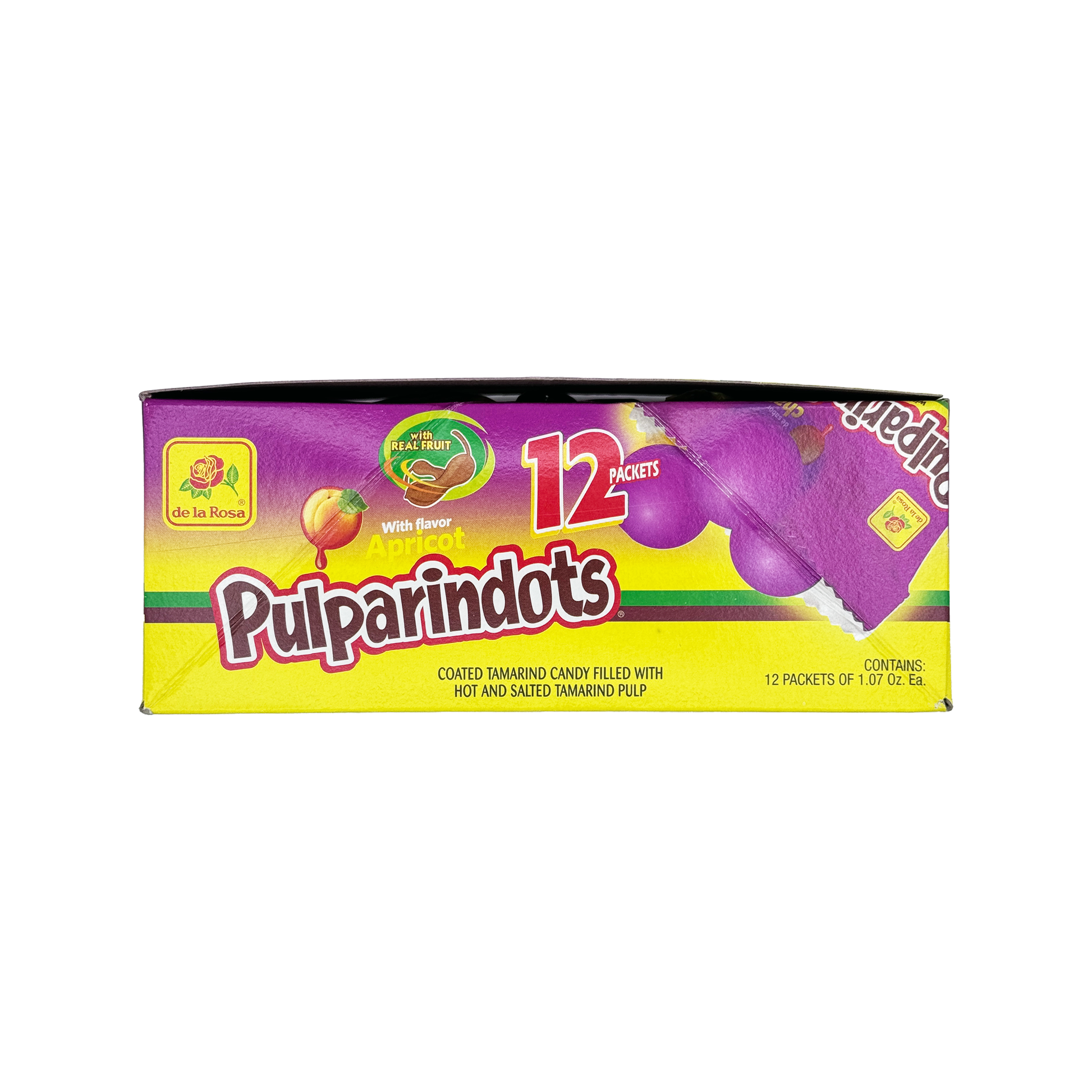 De La Rosa Pulparindots Chamoy - 12-Count - Sabores De Mexico