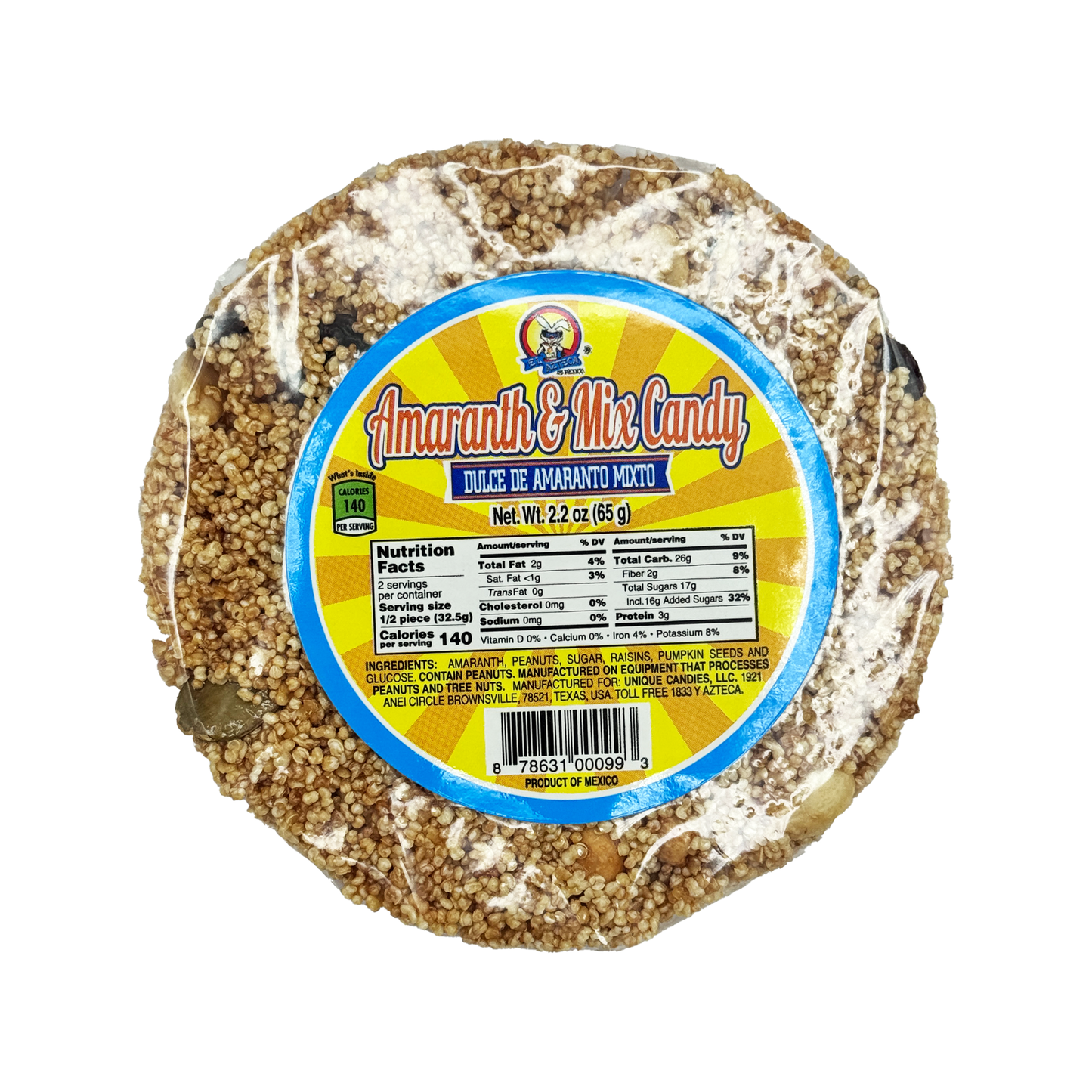 POS Dulce de Palanquete – Choose from 6 Traditional Varieties | Single Piece or Box of 12 - Sabores De Mexico - Mexican Candy Store, Dulceria