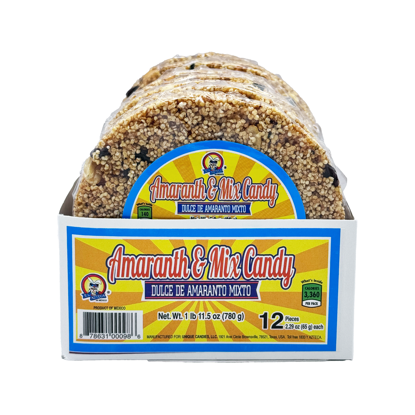 POS Dulce de Palanquete – Choose from 6 Traditional Varieties | Single Piece or Box of 12 - Sabores De Mexico - Mexican Candy Store, Dulceria