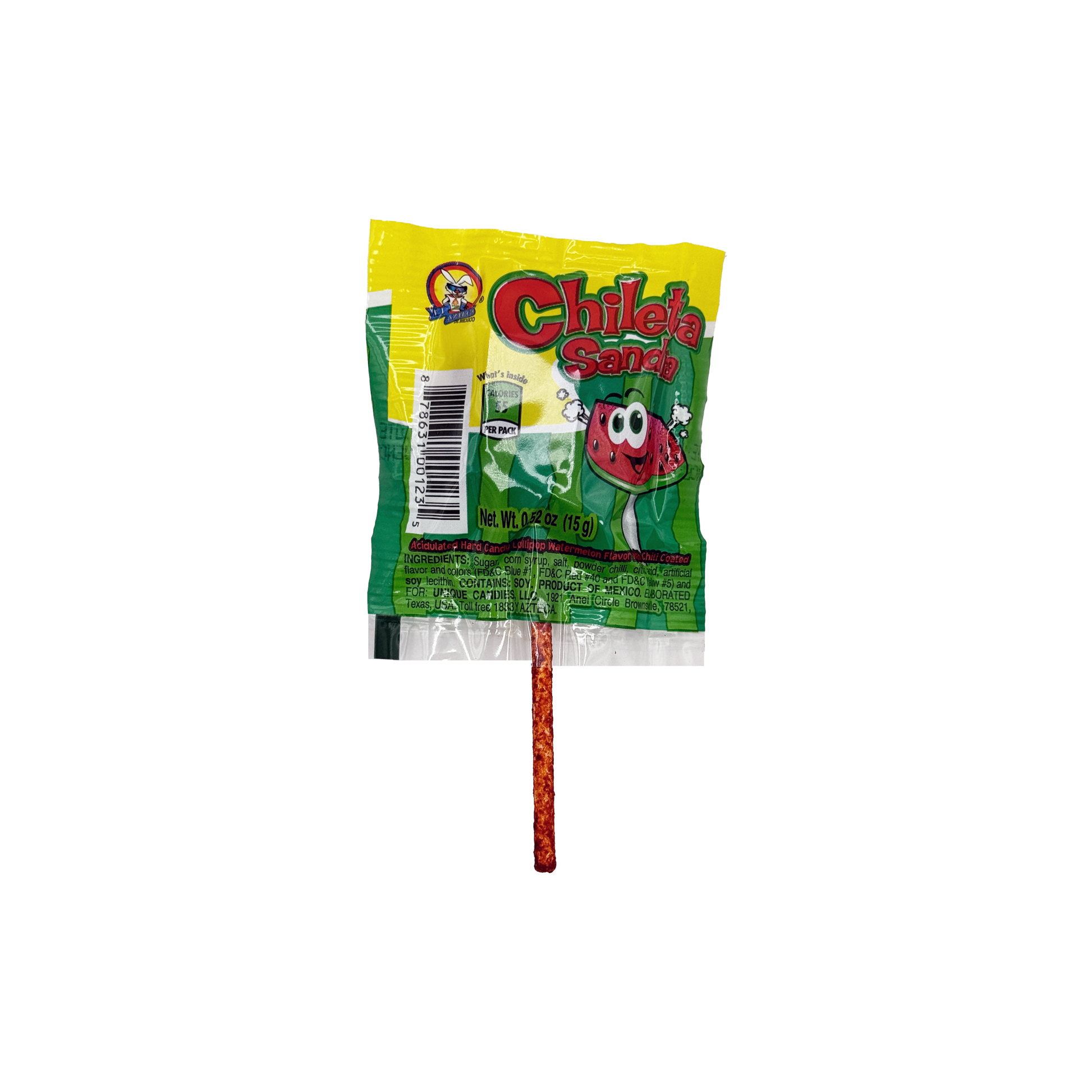 El Azteca Chileta Sandía Lollipops – 40-Count - Sabores De Mexico