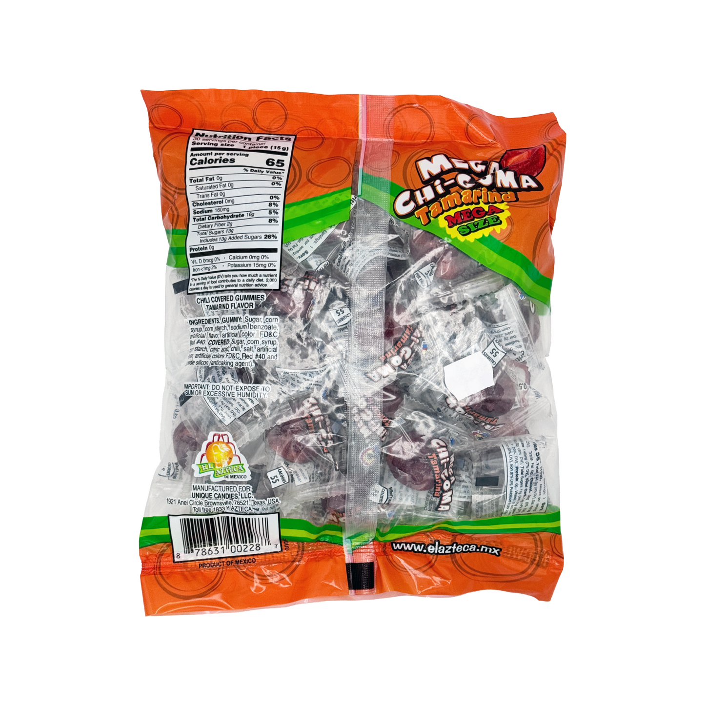 El Azteca Mega ChiGoma Tamarindo – Mexican candy store El Paso TX