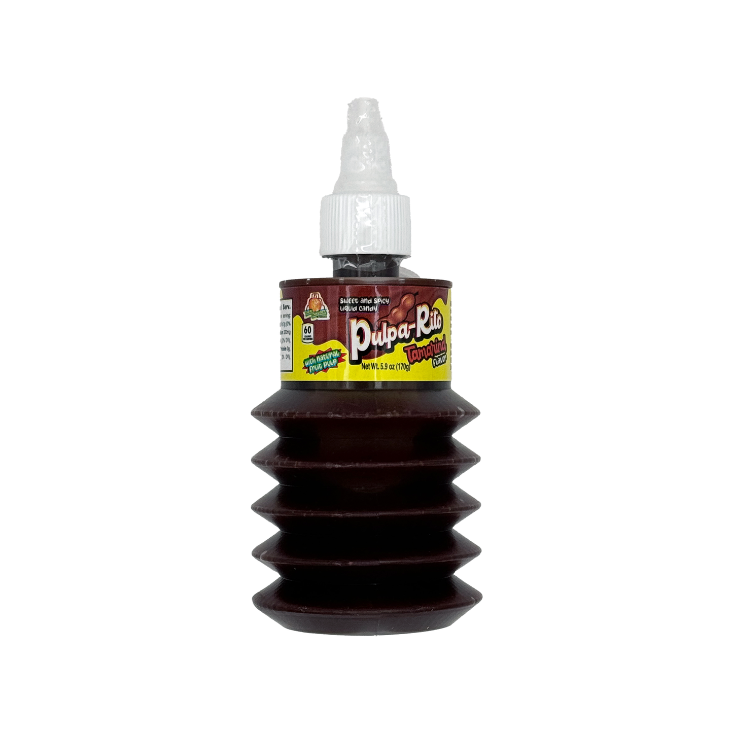 El Azteca Pulparito Liquid Candy - Chamoy, Tamarind, or Watermelon - Sabores De Mexico