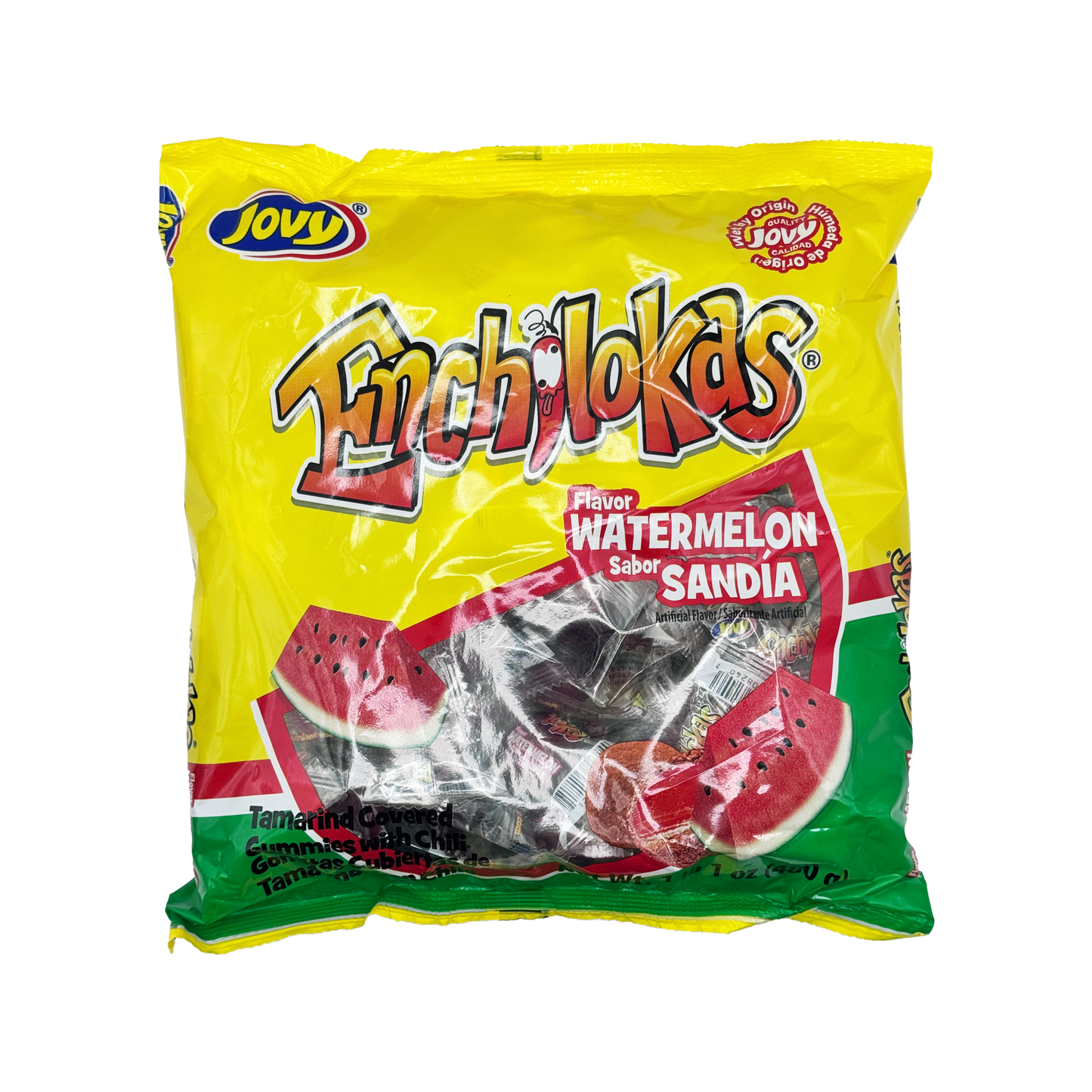 Jovy Enchilokas – Pineapple, Watermelon or Mango | 32 Pieces per 17 oz Bag