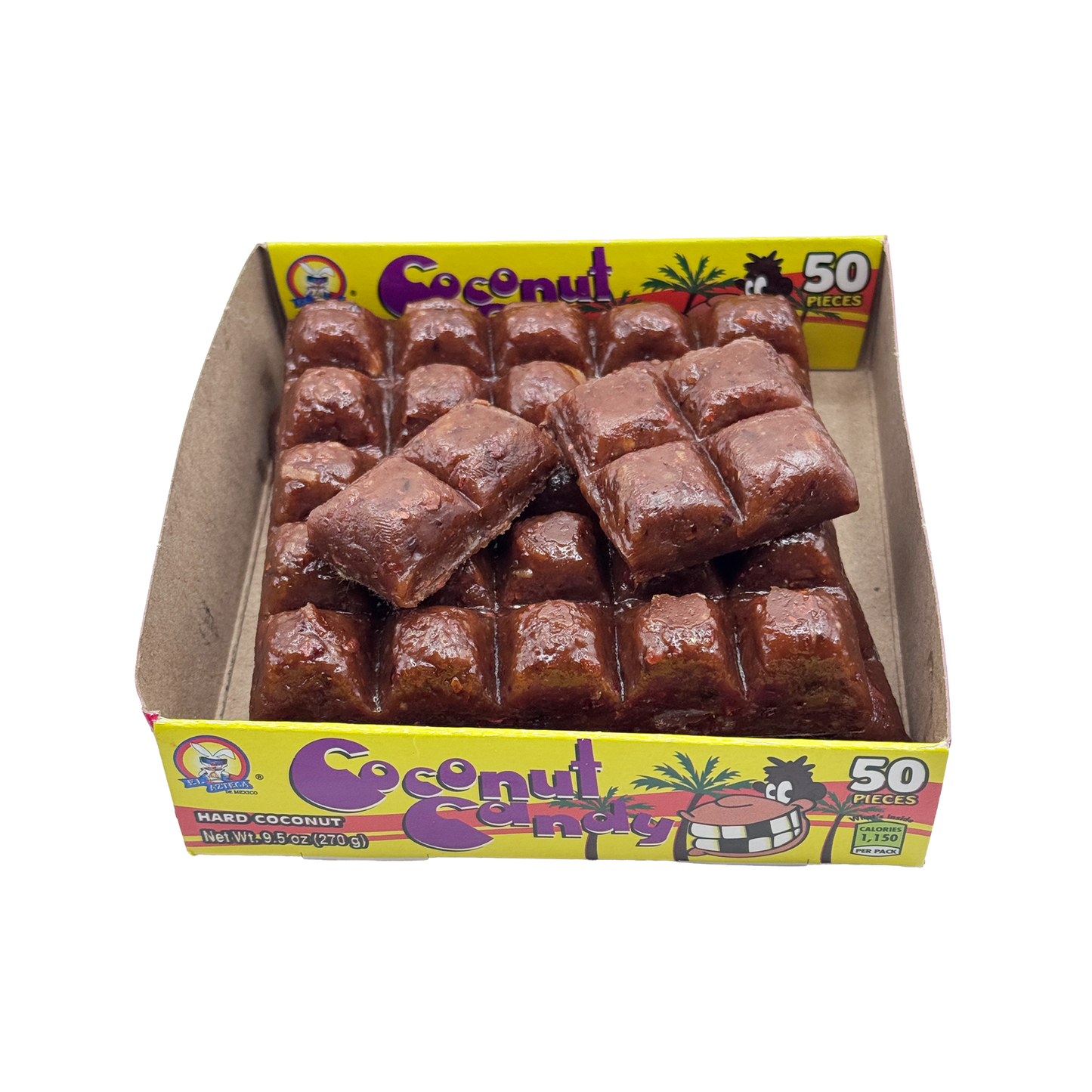 Quebramuelas (Rompemuelas) – Traditional Hard Coconut Candy (50 Pieces)