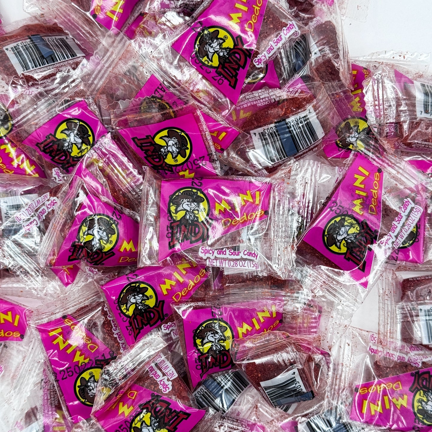 Mini Dedos Mexican Candy – Spicy Tamarind Candies (50 Pieces)