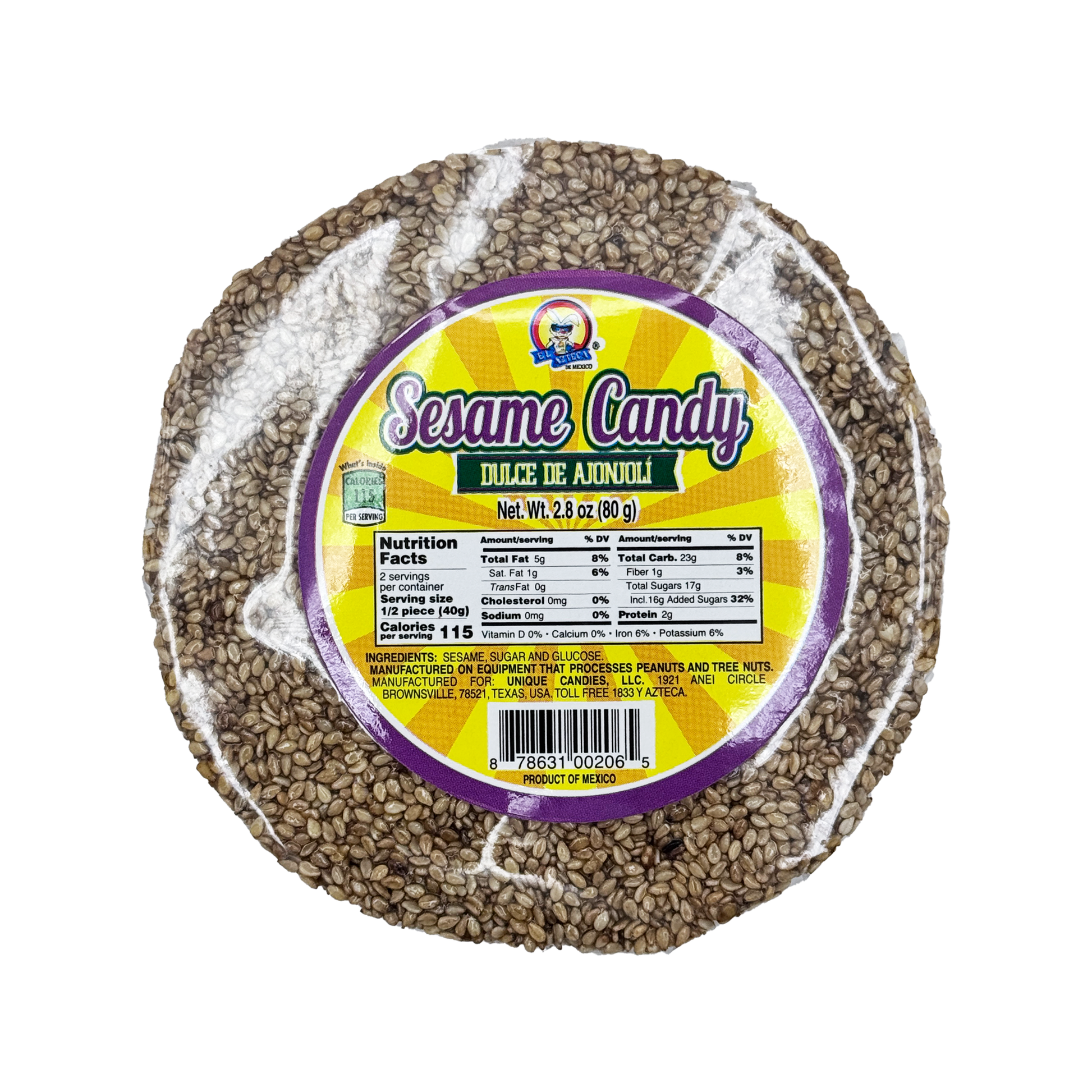 POS Dulce de Palanquete – Choose from 6 Traditional Varieties | Single Piece or Box of 12 - Sabores De Mexico - Mexican Candy Store, Dulceria