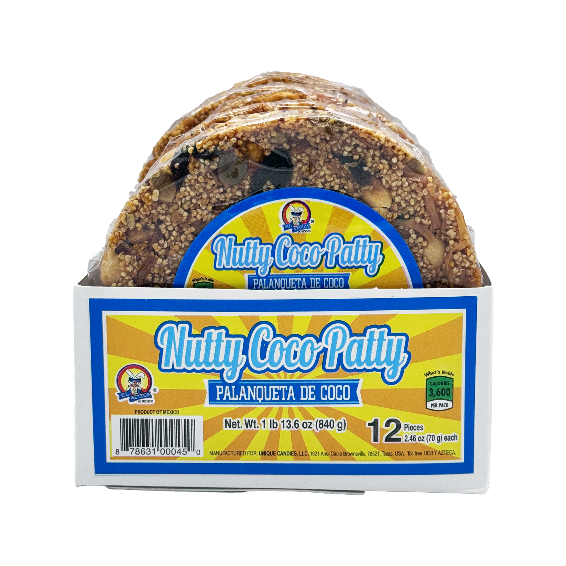 POS Dulce de Palanquete – Choose from 6 Traditional Varieties | Single Piece or Box of 12 - Sabores De Mexico - Mexican Candy Store, Dulceria