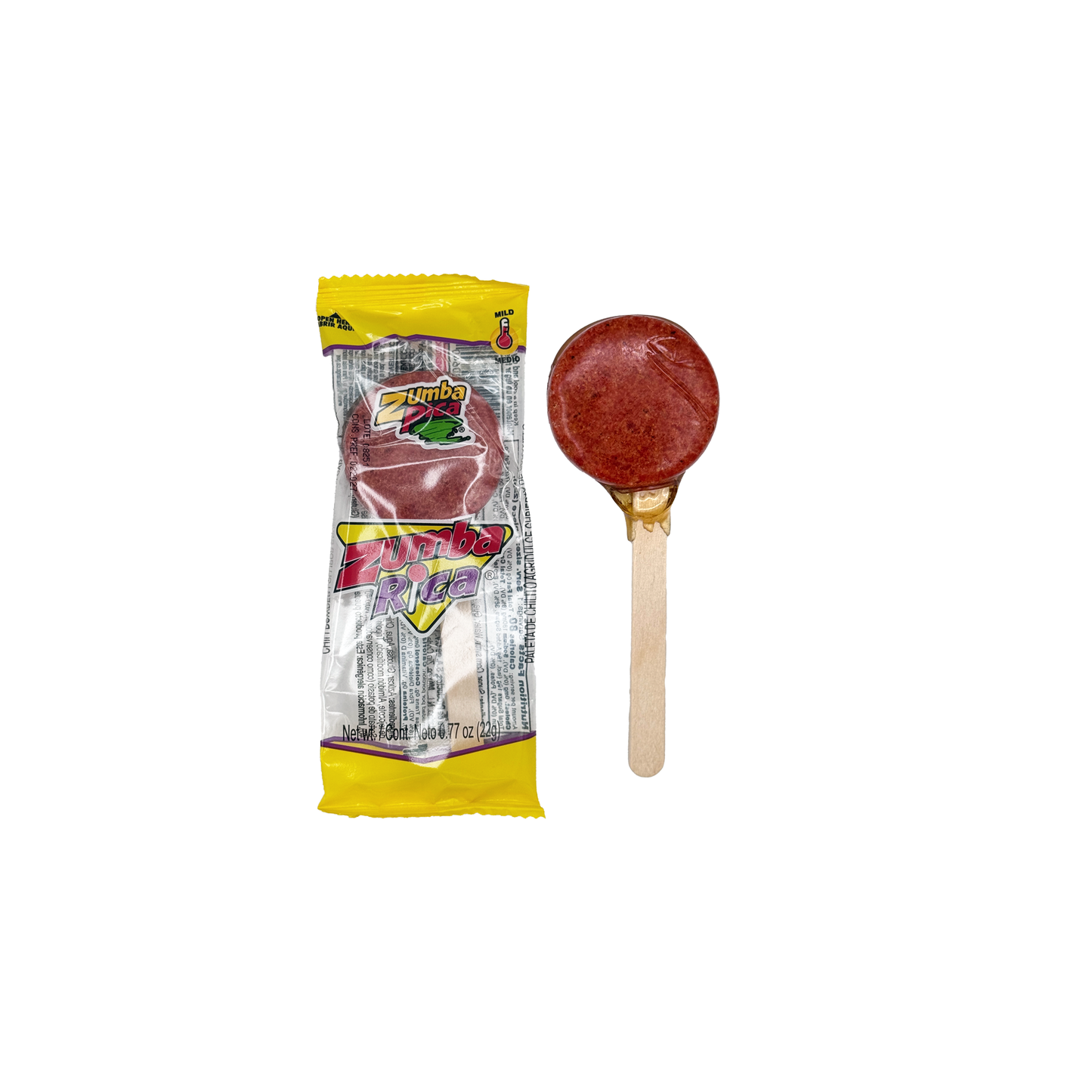 POS Zumba Rica Lollipops – Original, Chamoy, or Watermelon - Sabores De Mexico - Mexican Candy Store, Dulceria