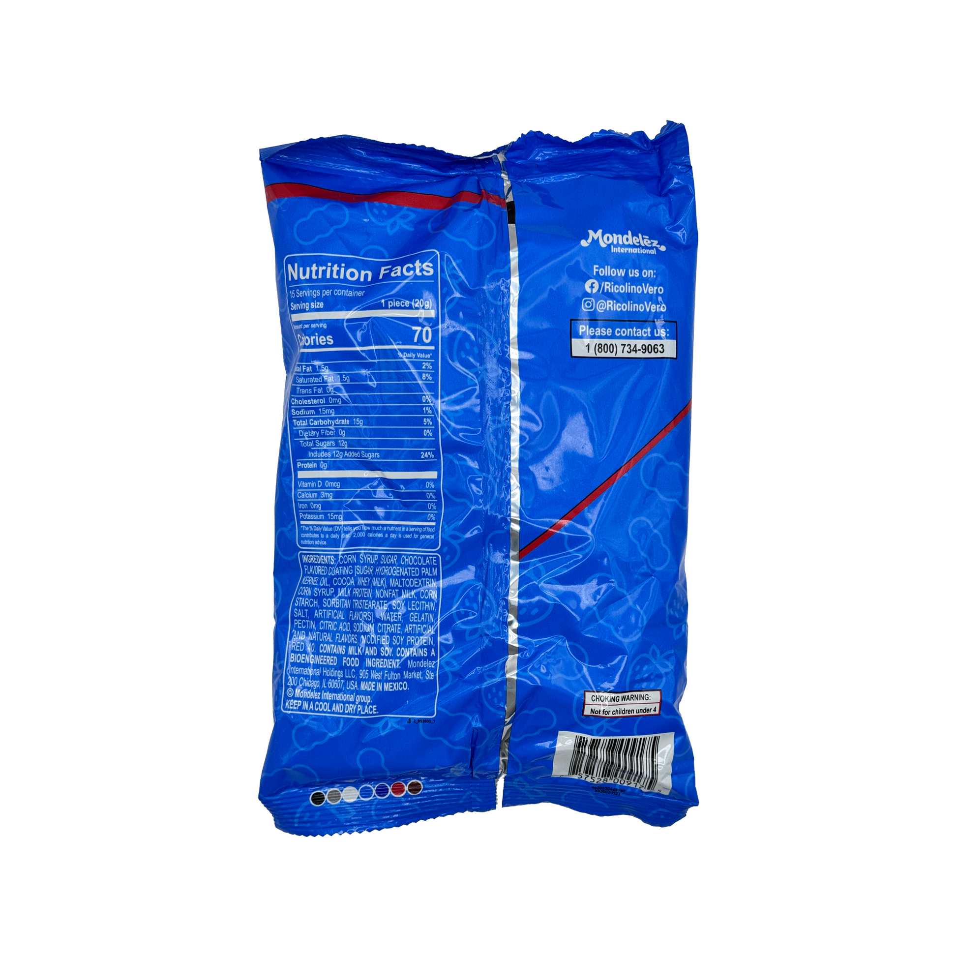 Ricolino Bubulubu Mini - 15-Count - Sabores De Mexico