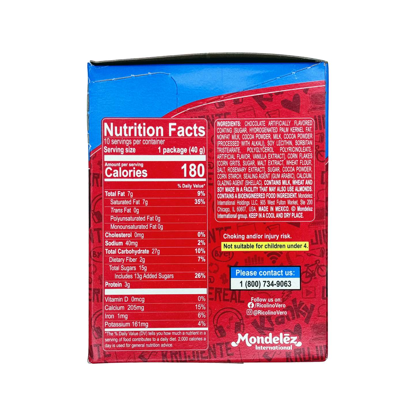 Ricolino Kranky - 10-Count - Sabores De Mexico