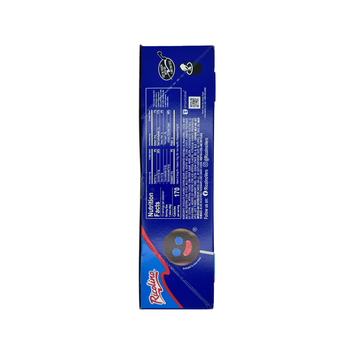Ricolino Paleta Payaso - 10-Count - Sabores De Mexico