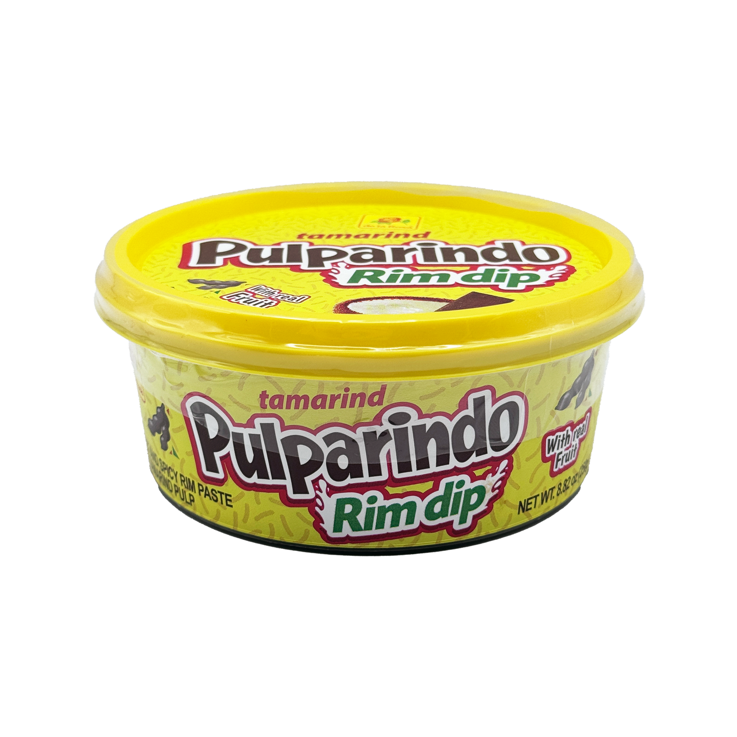 Pulparindo Rim Dip – Original or Mango Tamarind Candy Paste for Drinks, Fruit & More (8 oz)