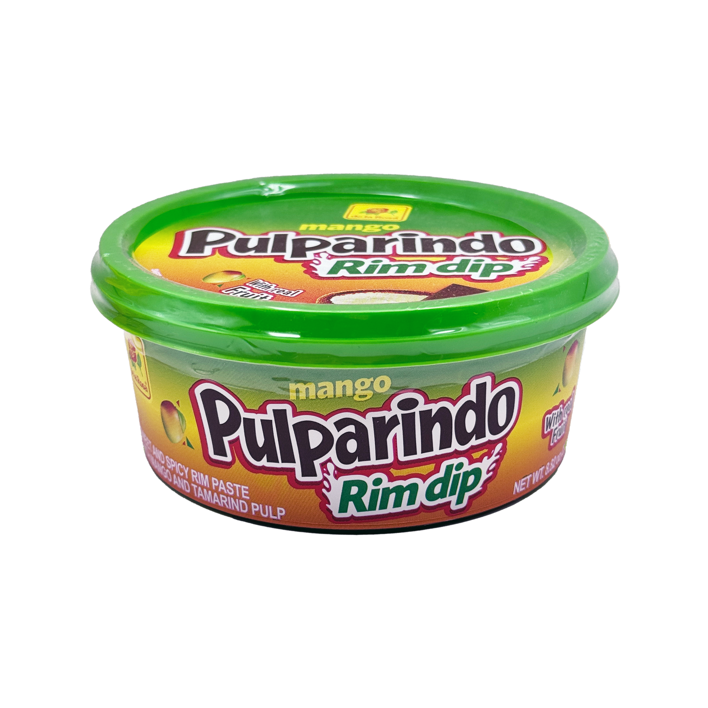 Pulparindo Rim Dip – Original or Mango Tamarind Candy Paste for Drinks, Fruit & More (8 oz)