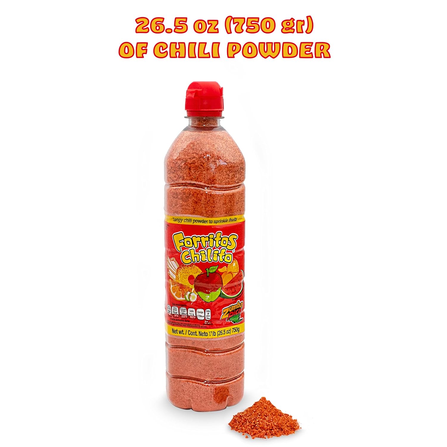 Zumba Pica Forritos Chili Powder - 750g - Sabores De Mexico