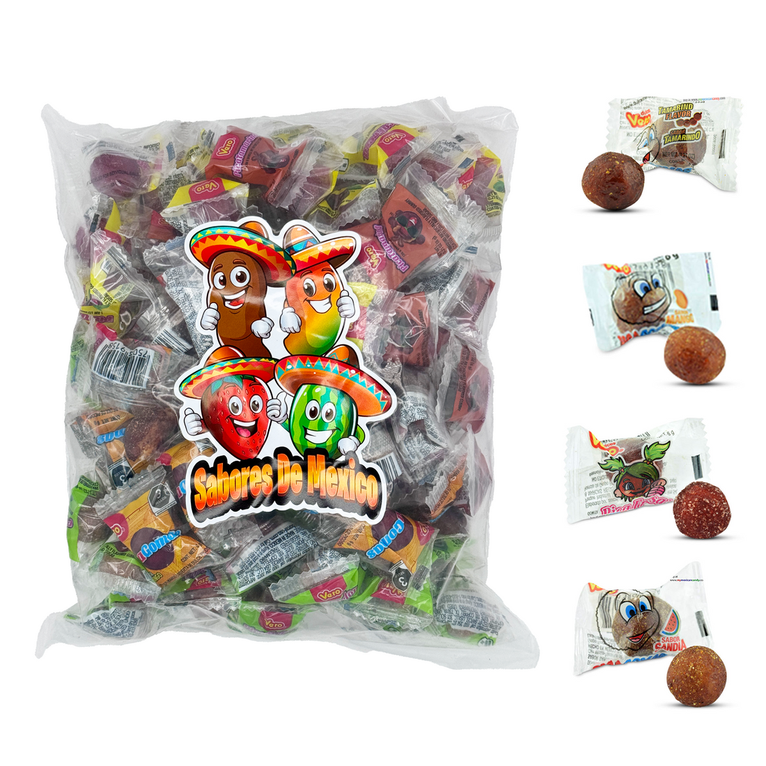 Vero Pica Fresa and Pica Goma candy mix from Sabores De Mexico in El Paso