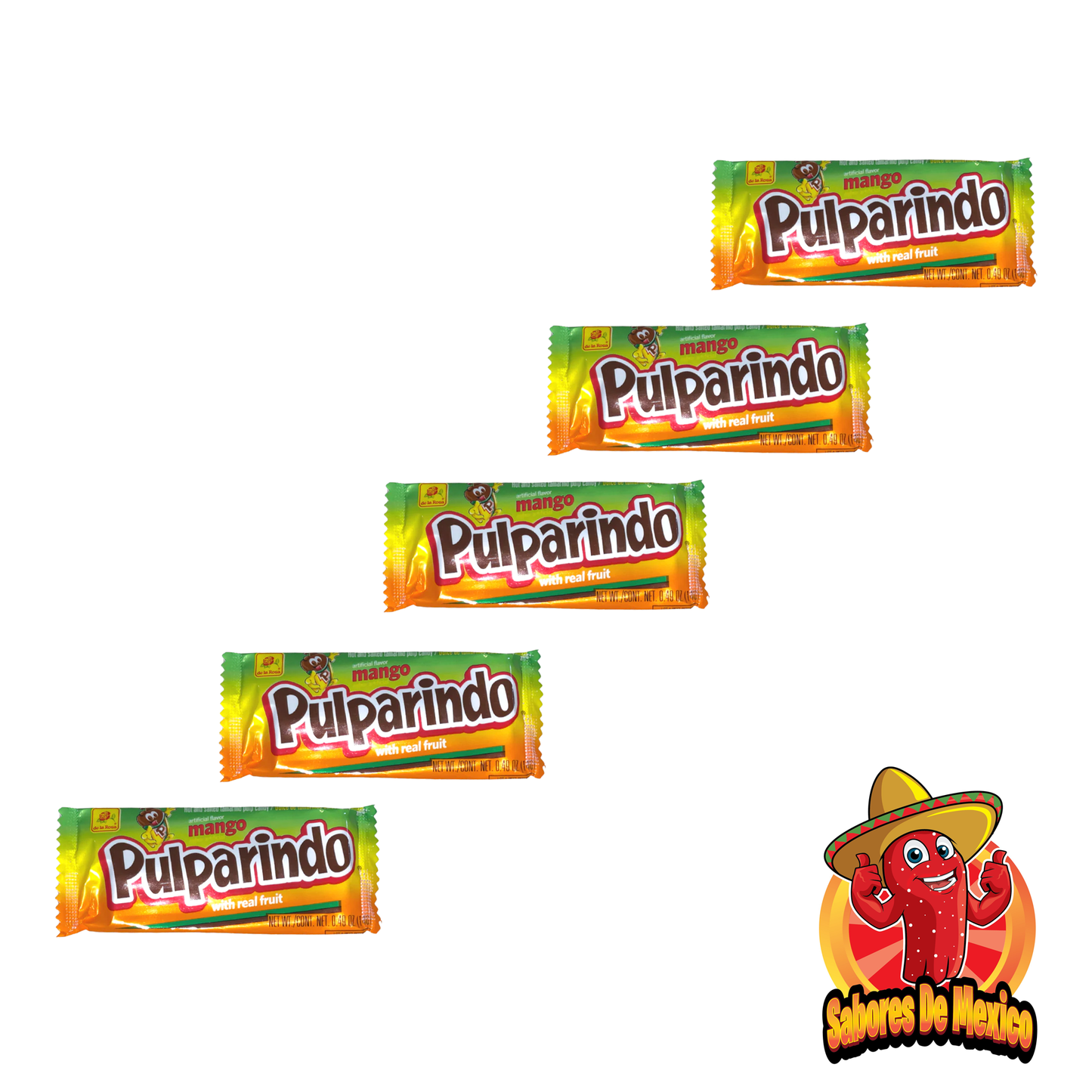 25 Pcs Pulparindo Mexican Candy Mix Pack - Sabores De Mexico