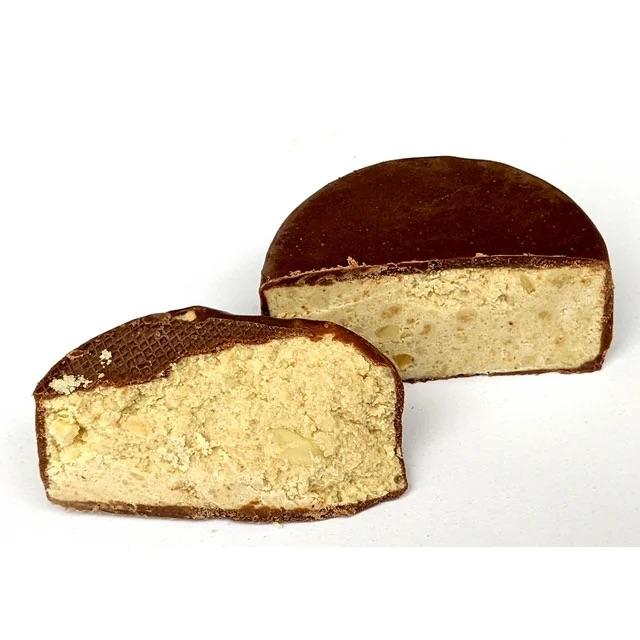 De La Rosa Chocolate Covered Mazapan, Peanut Candy 16 Piece Box