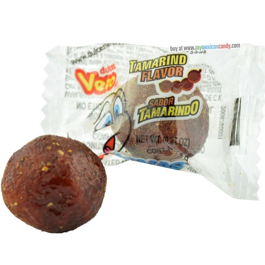 100 Pcs Vero Pica Fresa Pica Goma Mix - Includes PicaFresa, PicaGoma sabor Tamarindo, Sandia, and Mango Mexican Candy Dulces Mexicanos