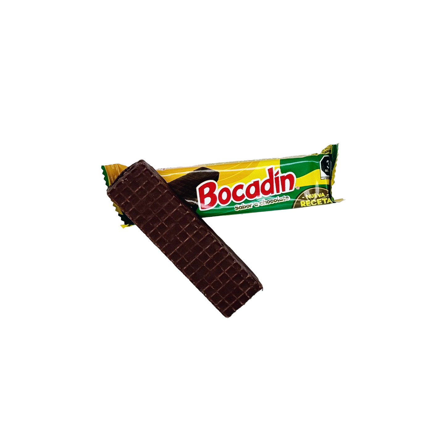 Bocadin Chocolate Wafer with Peanuts 50 Pieces Mexican Candy Dulces Mexicanos Sweet Bonbon Snack