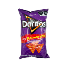 Doritos Flamin Hot imported Mexican tortilla chips, 2 big bags