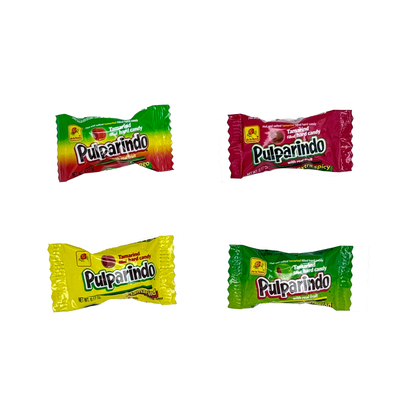 Pulparindo Hard Candy, Assorted Flavors, 68 Pieces