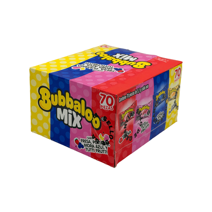 Bubbaloo Bubble Gum 47-Pack – Strawberry, Blueberry, Banana, Pineapple Chamoy, Sour Berry, Mint, Cherry, or Tutti Frutti