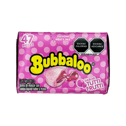 Bubbaloo Tutti Frutti - 47-Count - Sabores De Mexico