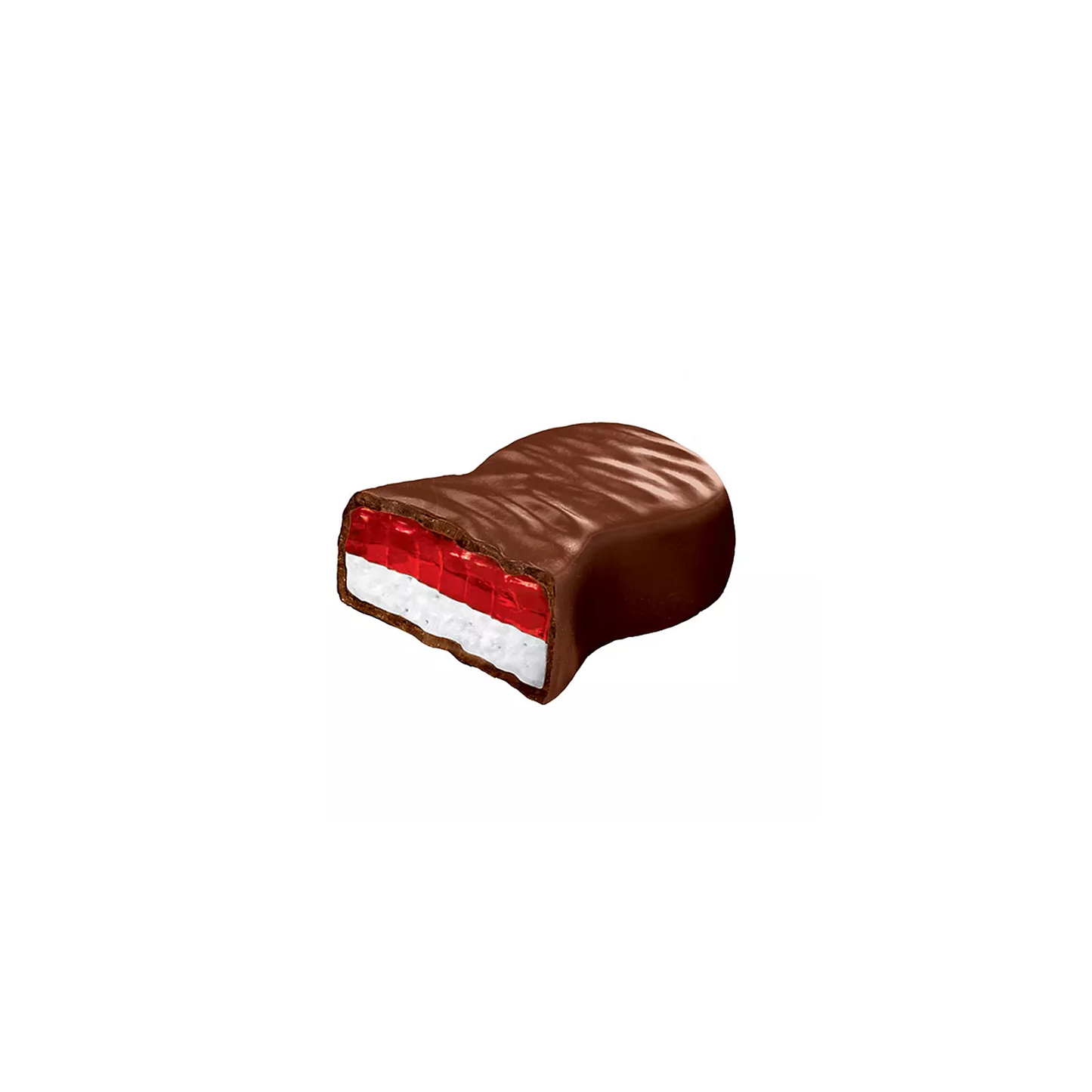 Ricolino Mini Bubulubu (50 ct.) Marshmallow and Strawberry Gummy with Chocolate Flavored Coating