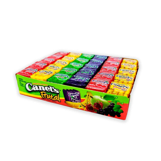 Canels Fruit Chewing Gum Chicle Frutal 60 Pcs Fruity