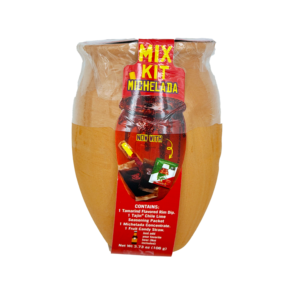 Cantarito Loco Kit with Clay Cup - Original or Spicy Cantarito Drink Mix