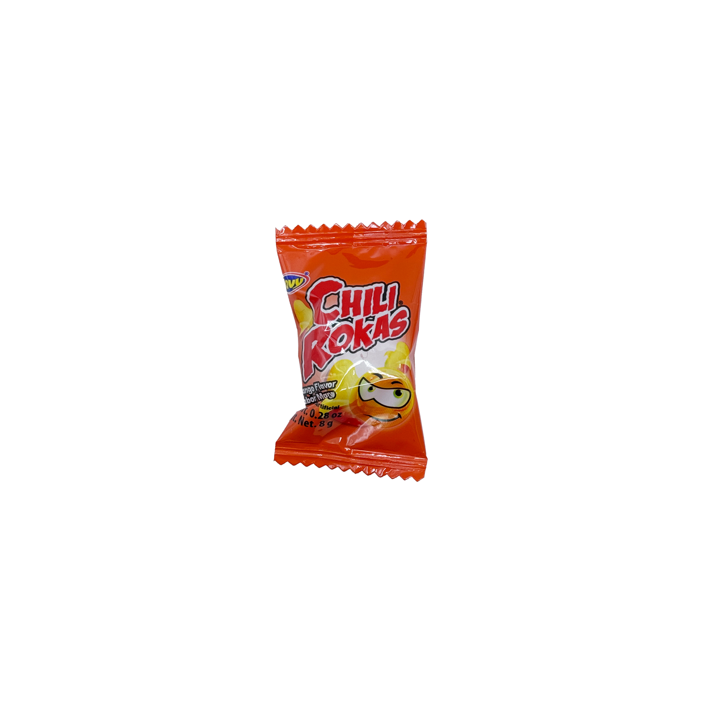 Chili Rockas 20 Piece Assorted Pack - Hard Candy with Pineapple, Tamarind, Mango, and Strawberry Flavors filled with Chili, Dulces Mexicanos