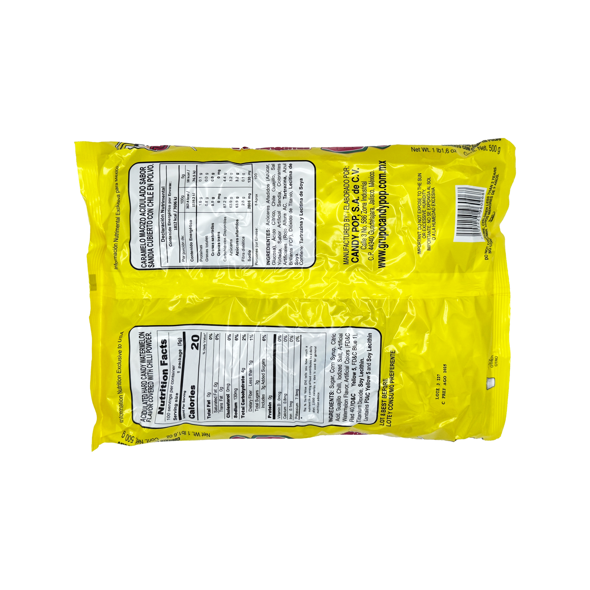 Chirris Rebanaditas - 100-Count - Sabores De Mexico