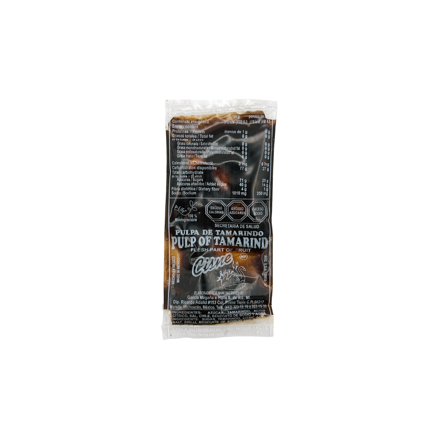 Buy Cisne Pulpa de Tamarindo – 20 Pack | Traditional Tamarind Mexican Candy Bags online – Sabores De Mexico