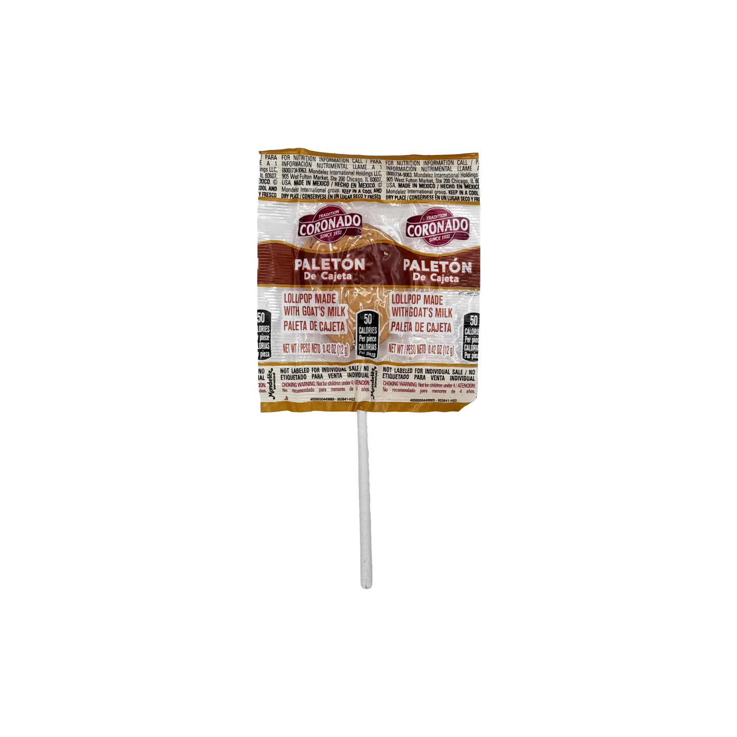 Coronado Dulce de Leche Lollipops - 10 Pieces, Goat Milk Caramel Candy, Sweet Snack Bonbon - Candies