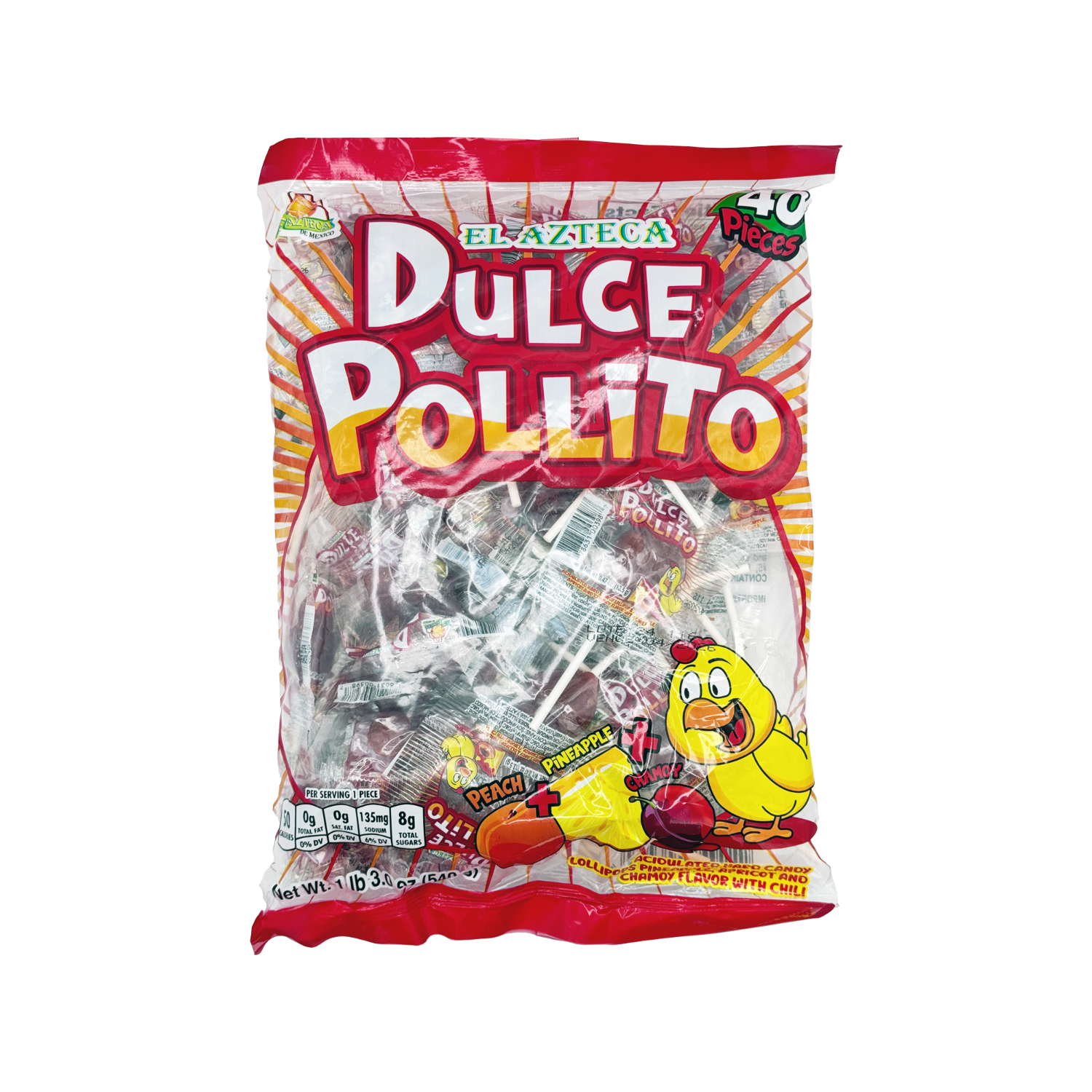 Azteca Candy El Azteca Dulce Pollito - 40-Count – Sabores De Mexico