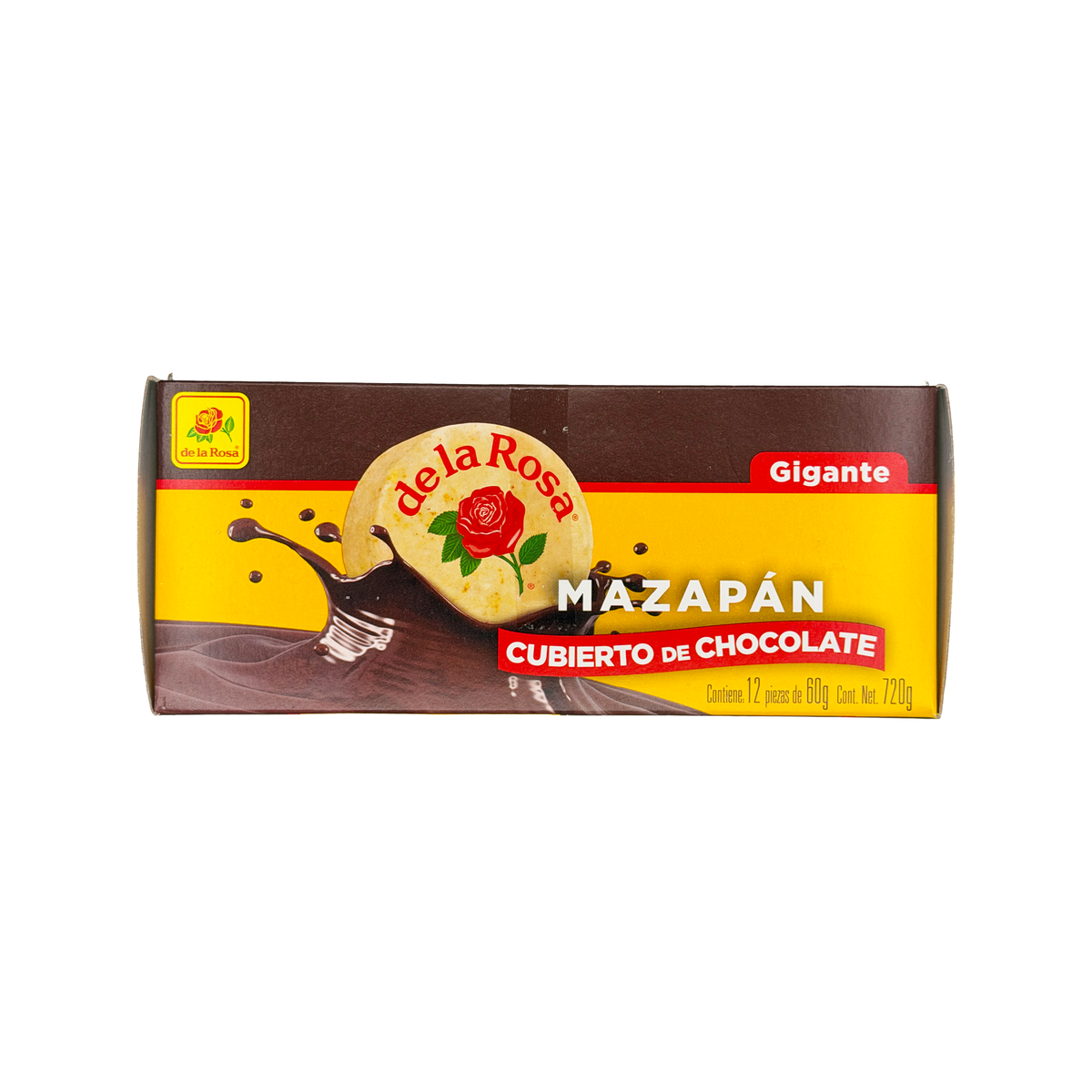De La Rosa Mazapan Gigante with Chocolate 12 Count