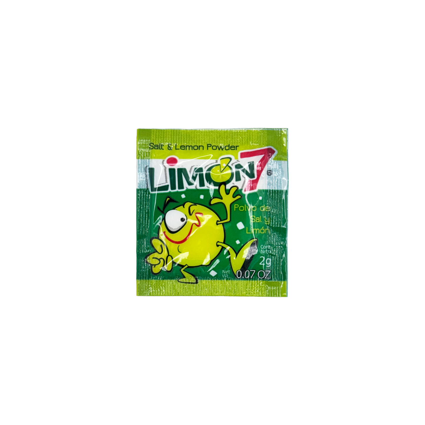 Limon 7 Salt & Lemon Powder - 100-Count - Sabores De Mexico