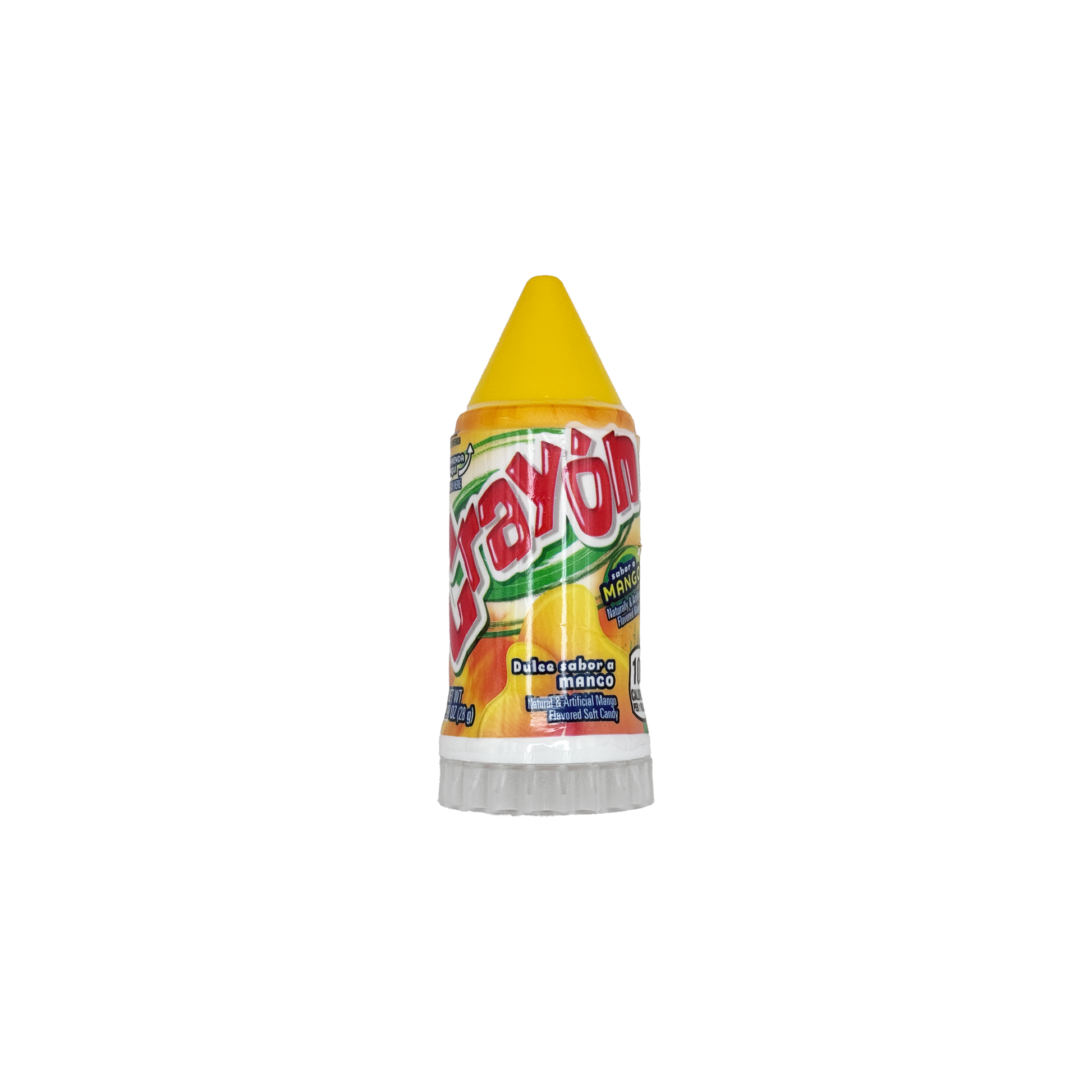Lorena Crayon Mix Candy - 10-Pack Squeezable Tube - Sabores De Mexico