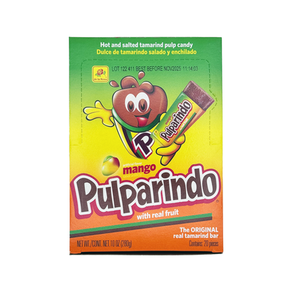 Buy De La Rosa Pulparindo 20 Pack – Original Tamarindo, Extra Spicy, Mango, Watermelon, or Chamoy Mexican Candy online – Sabores De Mexico