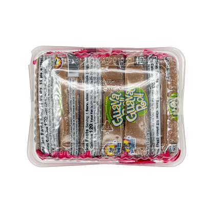 El Azteca Mini Guava Rolls 12 Count - Traditional Mexican Guava Paste Candy Rolls