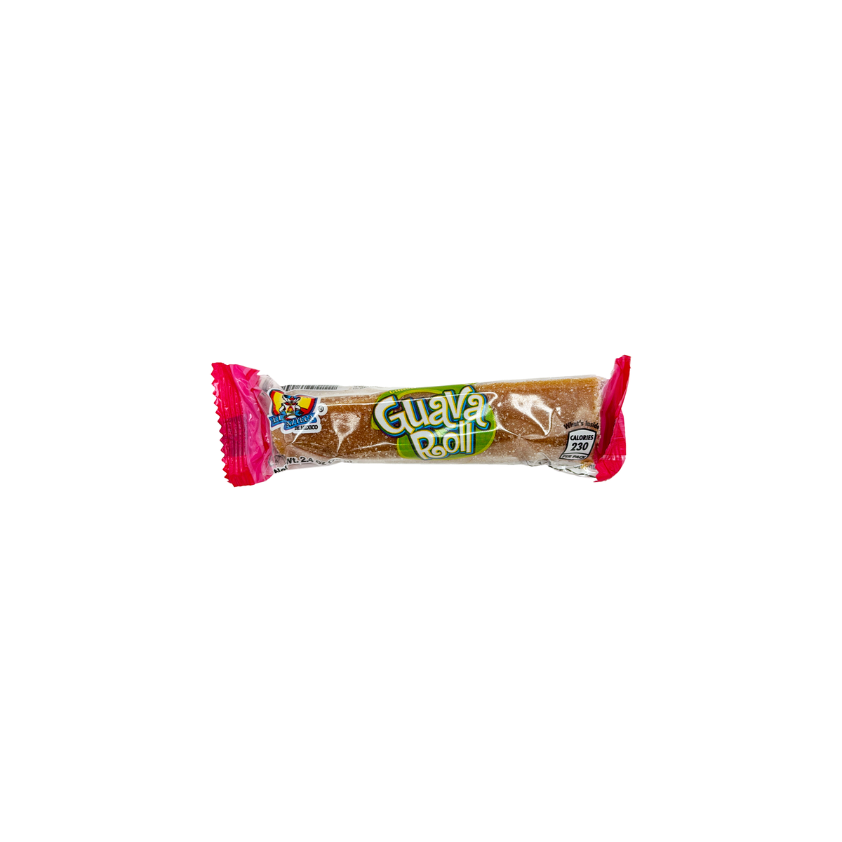 El Azteca Mini Guava Rolls 12 Count - Traditional Mexican Guava Paste Candy Rolls