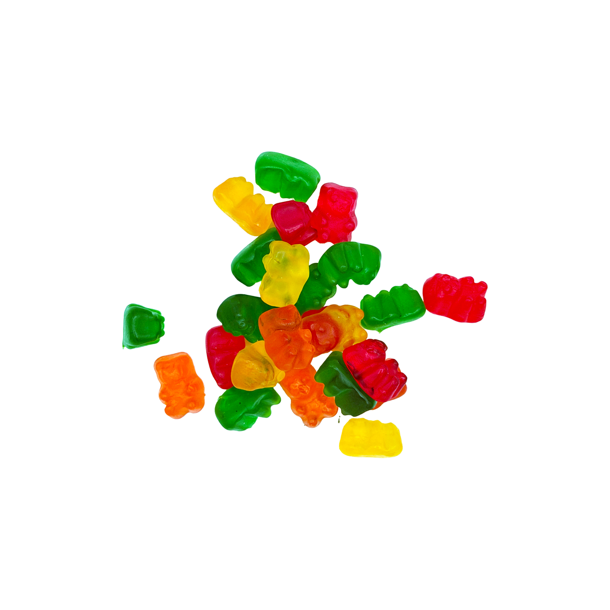 Ricolino Panditas Gummy Bears 4.4 oz - Original or Extreme Heat Mexican Gummy Candy