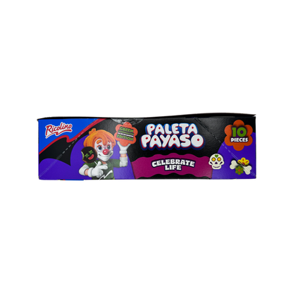 Paleta Payasusto – 10 ct Limited Edition Halloween Marshmallow Lollipop by Ricolino