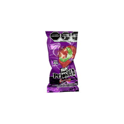 Pelon Peloneta – Tamarindo or Chamoy Lollipop with Chili Filling (18-Pack)
