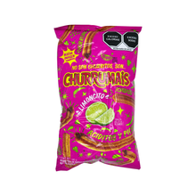 Churrumais Limón imported Mexican corn chips, 2 big bags
