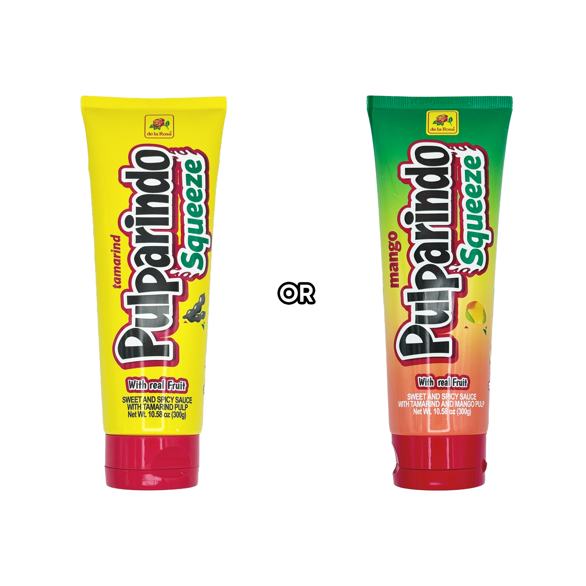 POS Pulparindo Squeeze - Spicy Tamarind Candy Tube | Original or Mango Tamarind Flavor - Sabores De Mexico - Mexican Candy Store, Dulceria